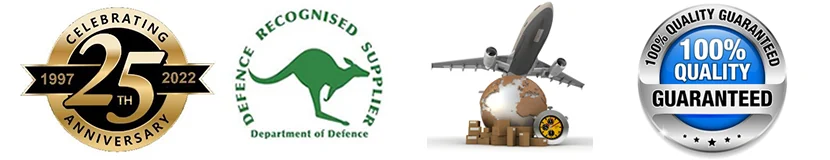 Certified military-spec and aerospace components