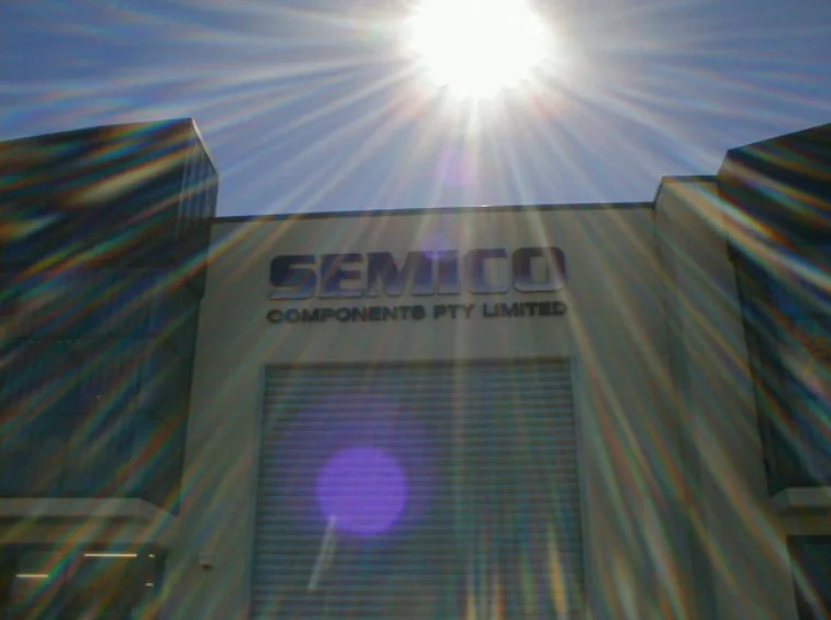 Semico Components Sydney premises with sunlight